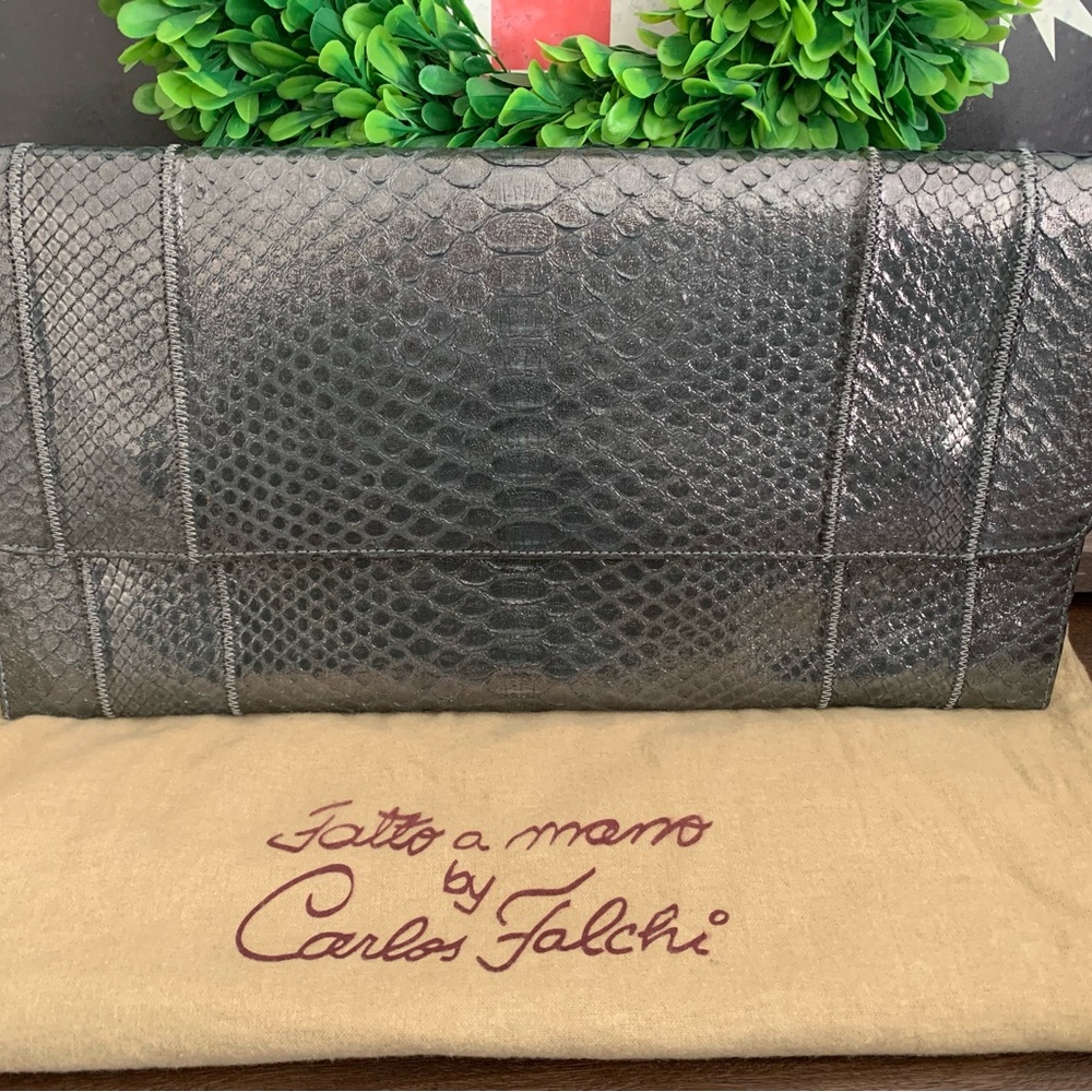 CARLOS FALCHI Fatto a Mano clutch handbag